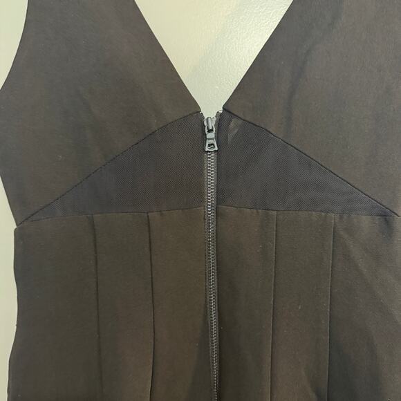 Alice + Olivia Women's Size 4 Black 'Yve' Cutout Sleeveless Sheath Dress - Picture 5 of 14